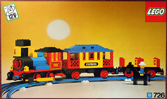 Western train 乐高 LEGO 726