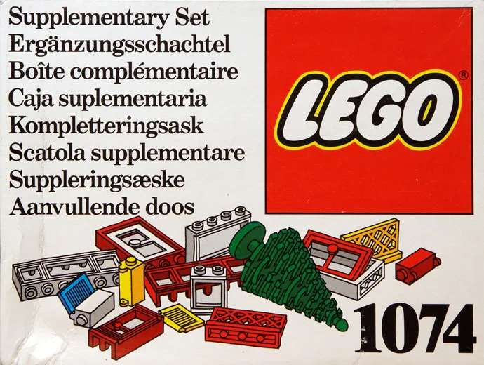 Building accessories 乐高 LEGO 1074