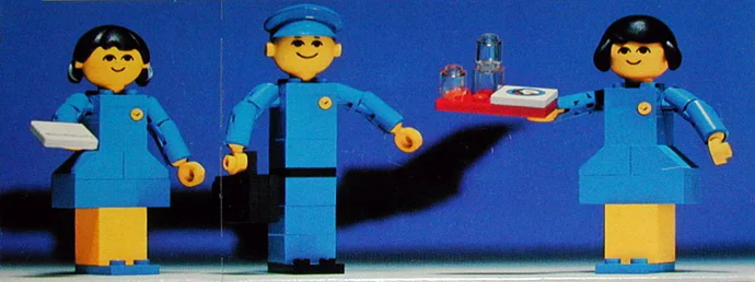 Airline Employee 乐高 LEGO 1561-2