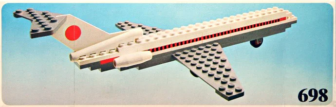 Large commercial aircraft. 乐高 LEGO 698 image 3