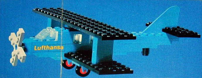 Double-wing aircraft 乐高 LEGO 1562-3 image 1