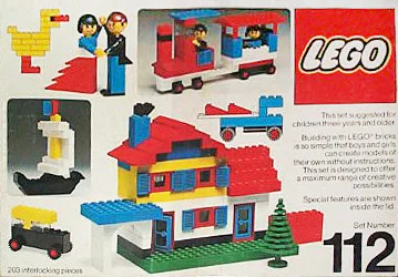 Building Set, 3+ 乐高 LEGO 112
