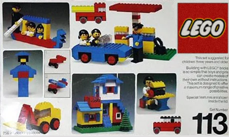 Set of Buildings, 3 More 乐高 LEGO 113