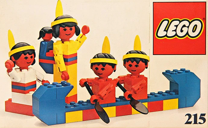 Red Indian 乐高 LEGO 215