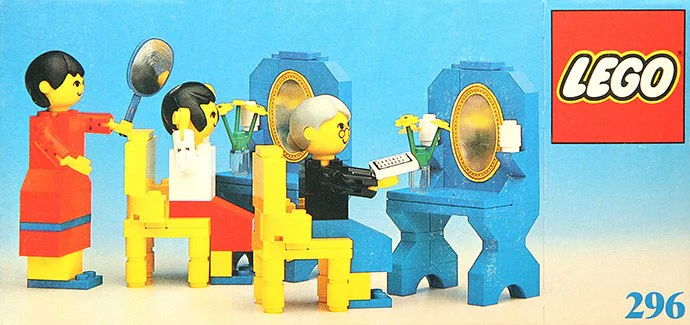 The barber 乐高 LEGO 296
