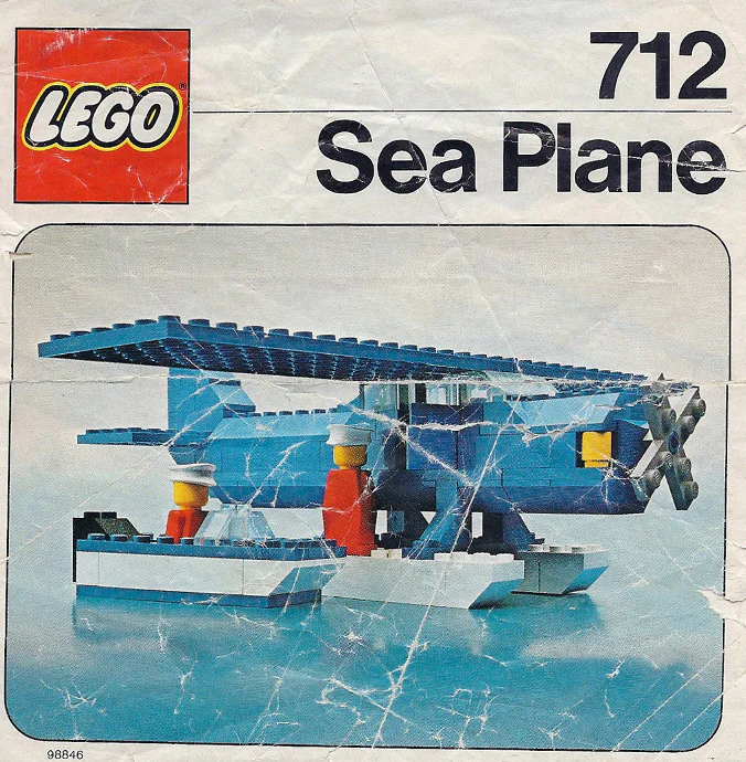 Seaplane 乐高 LEGO 712 image 4
