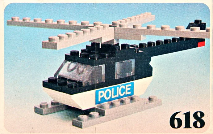 Police Helicopter 乐高 LEGO 618 image 2