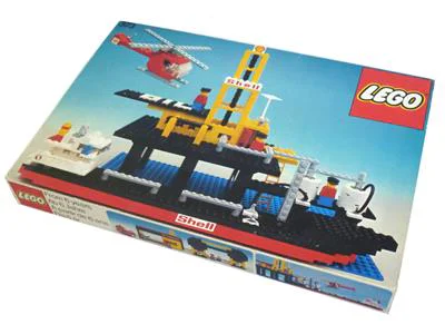 CNOOC Offshore Drilling Platform and Oil Tanker 乐高 LEGO 373 image 2