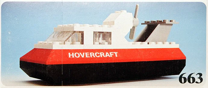 Air cushion boat 乐高 LEGO 663 image 1