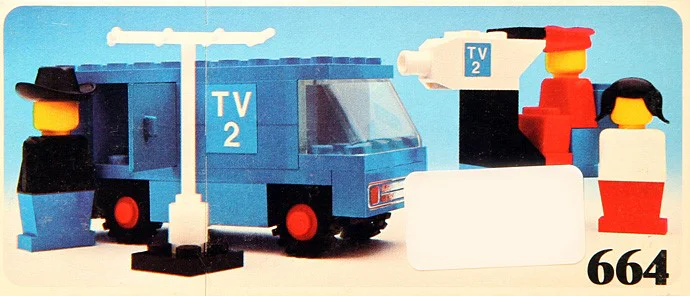 Television repeater 乐高 LEGO 664 image 1