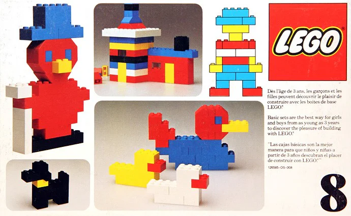 Basic Building Set, 3+ 乐高 LEGO 8