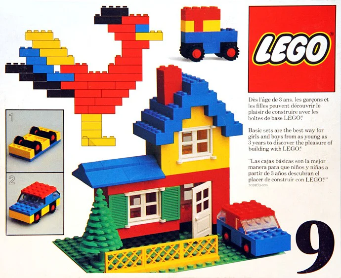 "Basic Construction Set, 3+" 乐高 LEGO 9