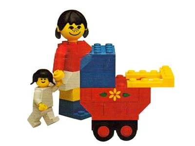 Mom and the kids 乐高 LEGO 208