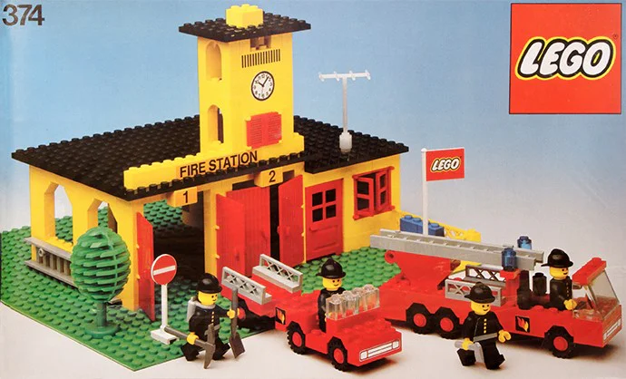 Fire Station 乐高 LEGO 590 image 2