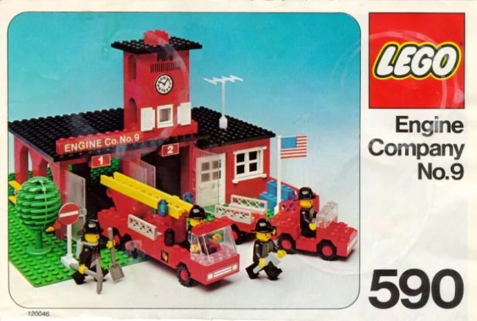 Fire Station 乐高 LEGO 590 image 3