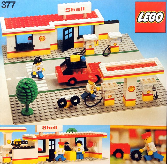 Sinopec Service Station 乐高 LEGO 377 image 1
