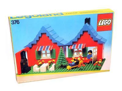 House with a garden 乐高 LEGO 376-2 image 6