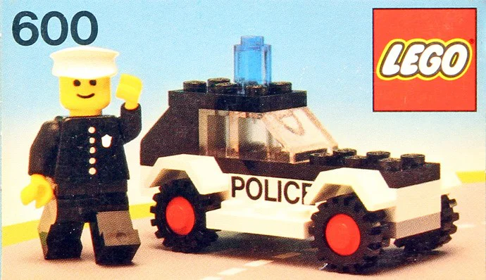 Police Car 乐高 LEGO 600-2 image 1