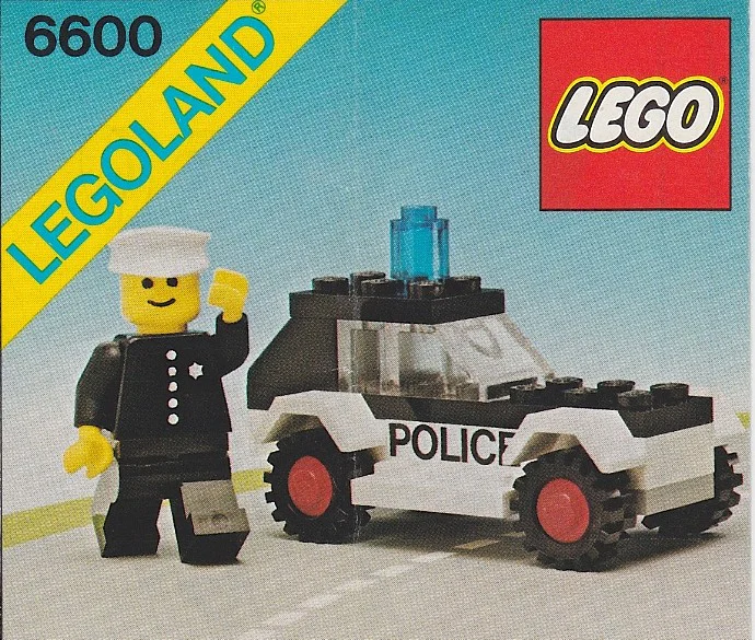 Police Car 乐高 LEGO 600-2 image 2