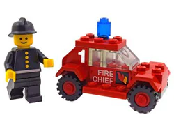 Fire chief's car