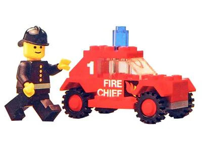 Fire chief's car 乐高 LEGO 602 image 3