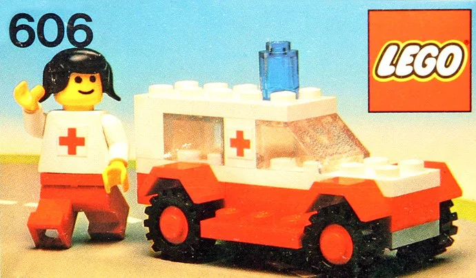Ambulance 乐高 LEGO 606 image 1
