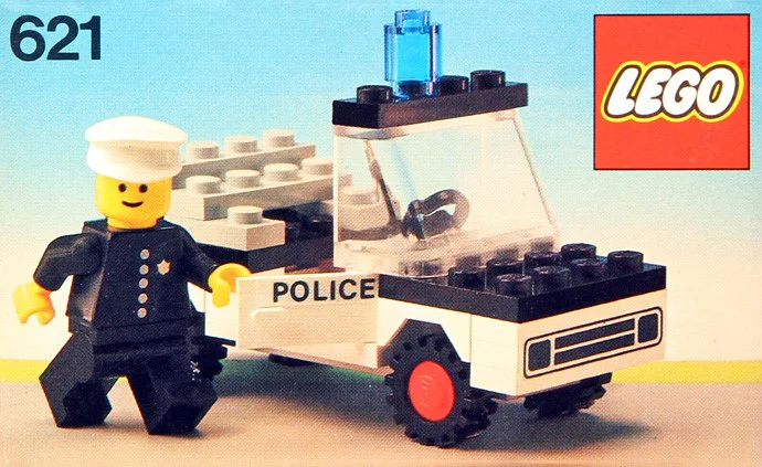 Police car 乐高 LEGO 621 image 1
