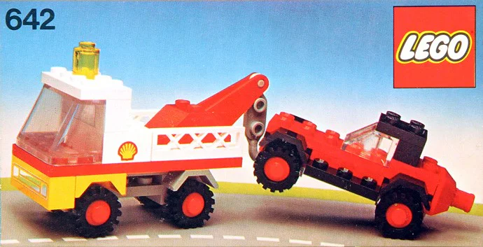 Shell rescue trailer 乐高 LEGO 642 image 1
