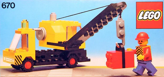 Mobile crane 乐高 LEGO 670 image 1