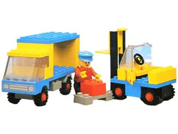 Forklift and Truck