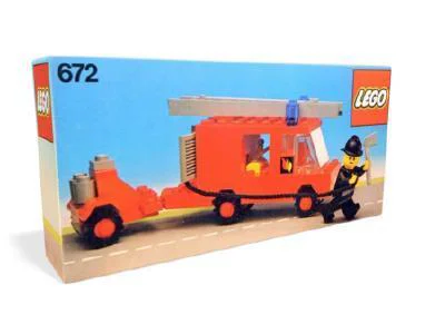 Fire Engine and Tow Truck 乐高 LEGO 672 image 6