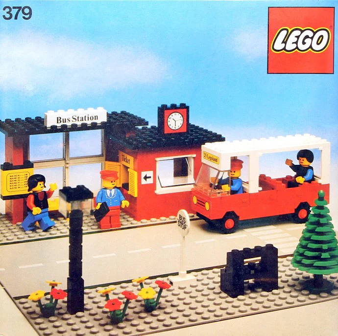Bus station 乐高 LEGO 379 image 1