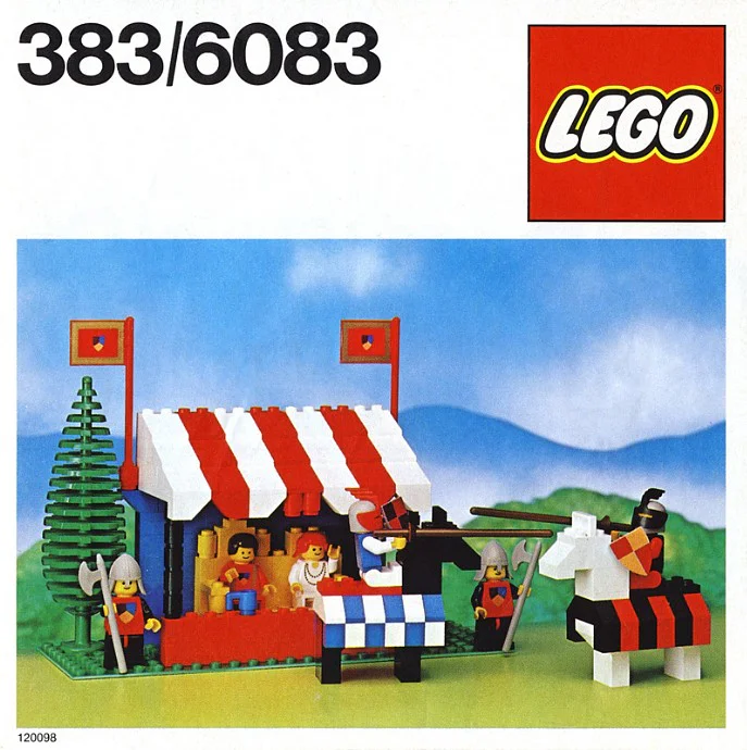 Castle: Horsemen's Fighting 乐高 LEGO 383-2 image 1