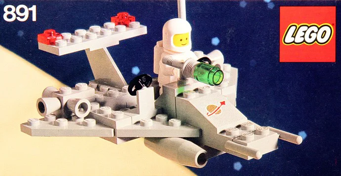 Space: Spacecraft 乐高 LEGO 891 image 4