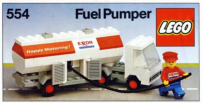 Exxon tanker 乐高 LEGO 554 image 1