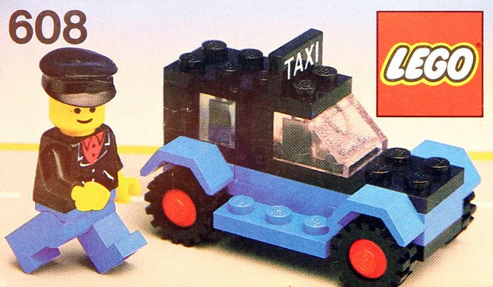 Taxi 乐高 LEGO 608-2 image 1