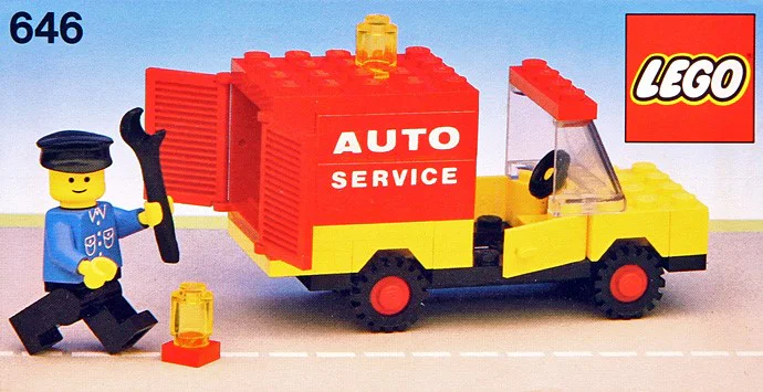 Car service 乐高 LEGO 646 image 1