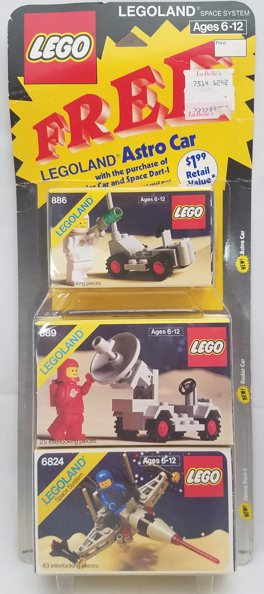 Space: Space dart one 乐高 LEGO 6824 image 3