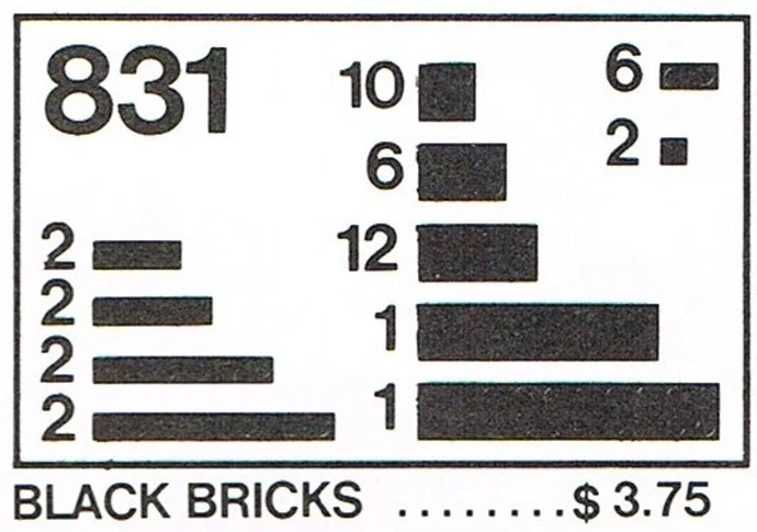 Building Block Sets 乐高 LEGO 831 image 1