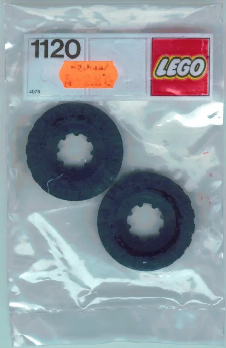 Two Tyres, 42 mm diameter 乐高 LEGO 1120