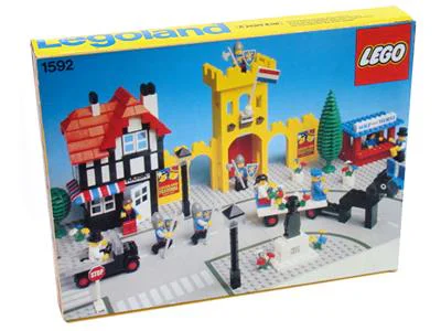 City Square - Castle scene 乐高 LEGO 1592