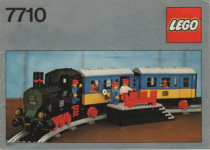 Passenger train 乐高 LEGO 7710