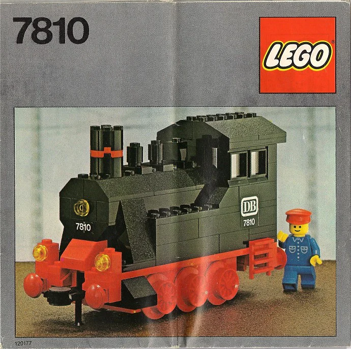 Propulsive steam engine 乐高 LEGO 7810