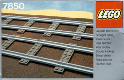 8 Straight Railways Grey 4.5 V