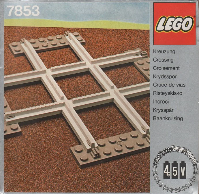 Crossing, Grey 4.5 V 乐高 LEGO 7853