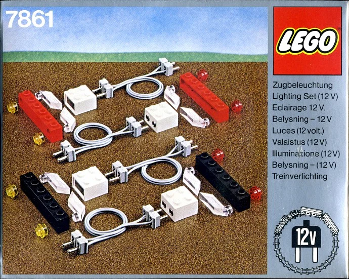 Lighting Set Electric 12 V 乐高 LEGO 7861