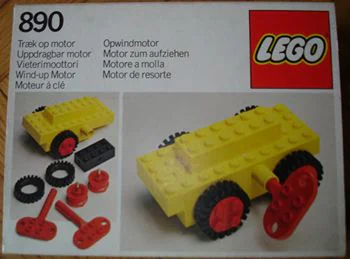 Start the motor. 乐高 LEGO 895 image 2