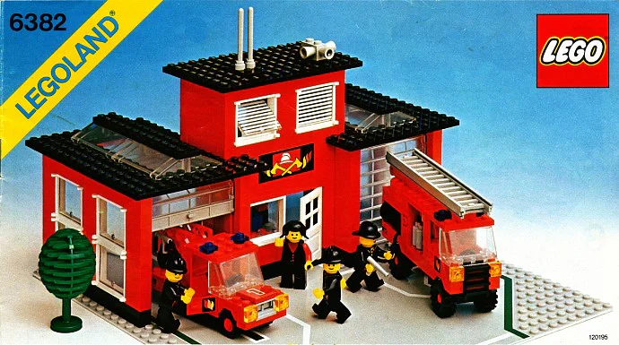 Fire stations 乐高 LEGO 6382 image 1