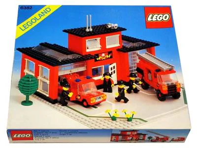 Fire stations 乐高 LEGO 6382 image 3