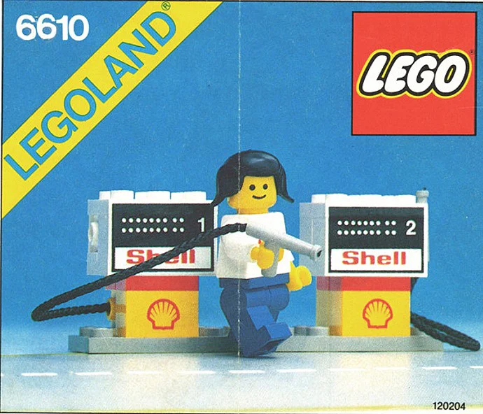 Gas station 乐高 LEGO 6610 image 1